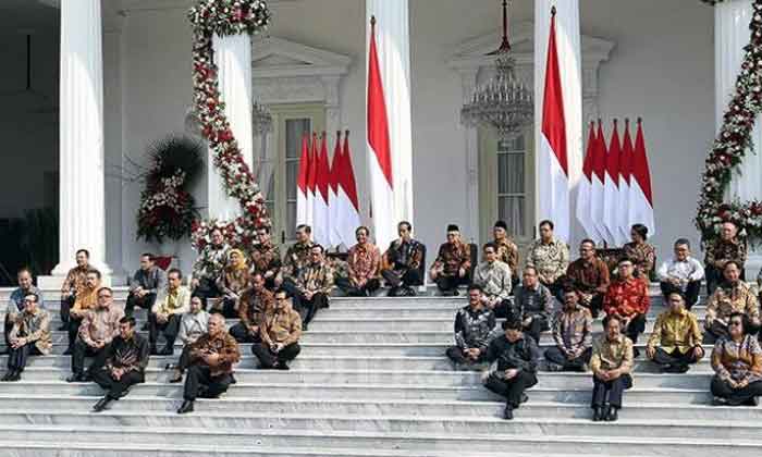 foto kabinet indonesia maju jpnn