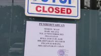 foto kantor tutup