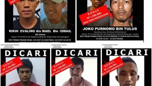 foto 5 tahanan belum tertangkap