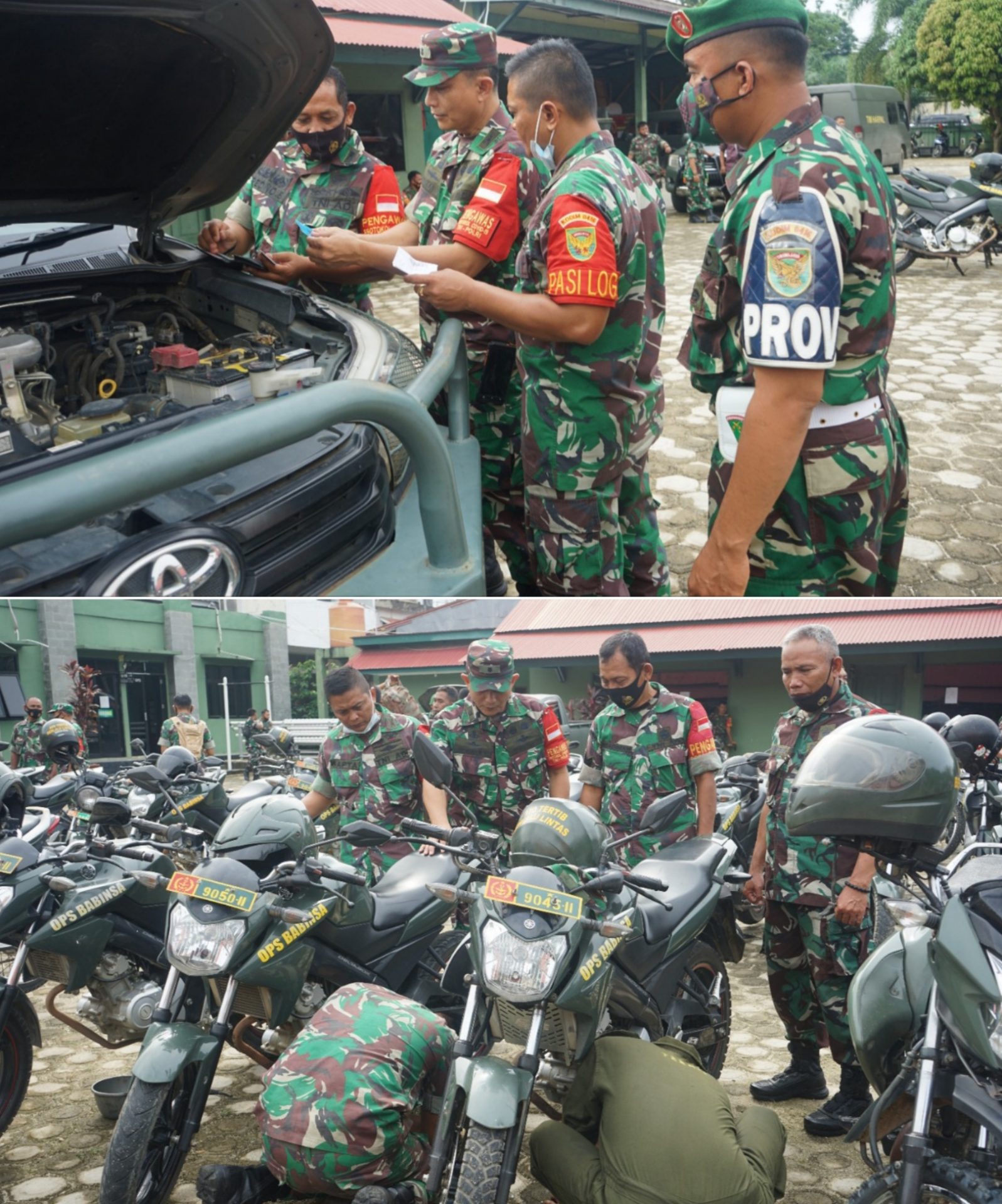 foto kendaraan kodim 0416