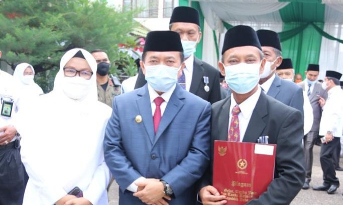 Al Haris Pimpin Upacara Hari Amal Bakti ke 76 Kementerian Agama Tahun 2022,