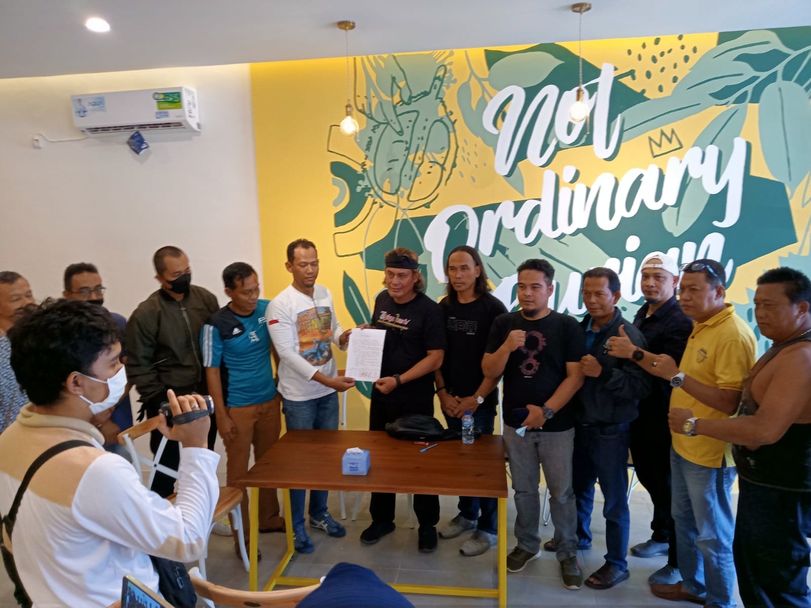 foto klarifikasi komunitas