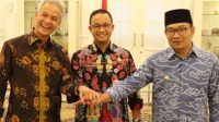 foto anies ganjar ridwan