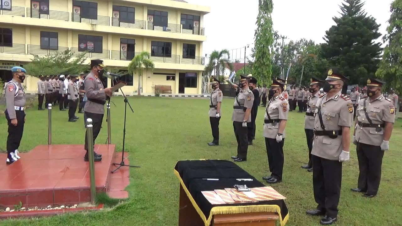 foto kapolres bungo sertijab