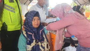 foto polres bungo vaksinasi