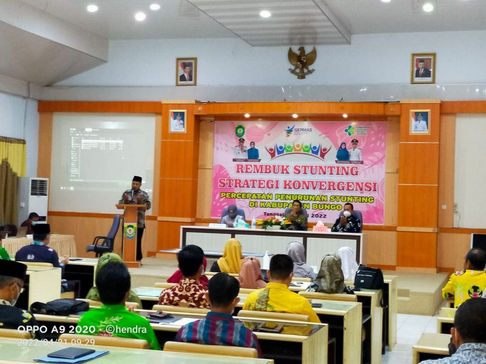 foto acara rembug stunting bungo