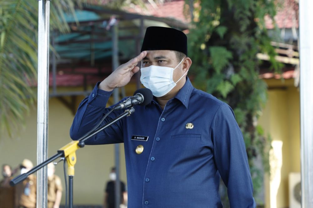 Usai Libur Hari Raya Idul Fitri, Bupati Bungo Pimpin Apel Gabungan