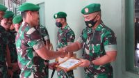 foto-dandim0416 Dandim 0416/Bute Pimpin korps Raport Pindah Satuan Anggota Kodim 0416/Bute