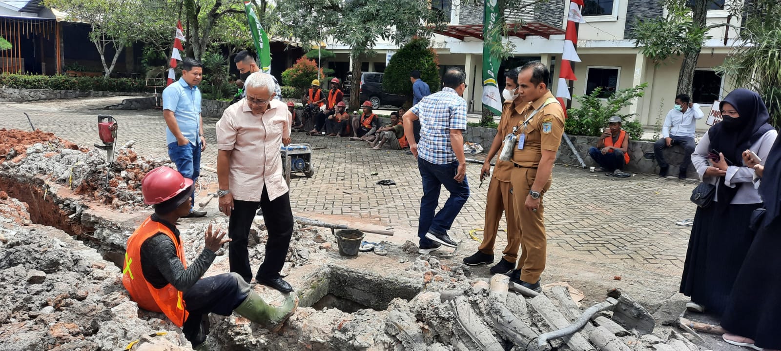 Terkait Satu Pekerja Tewas, Dewan Sidak Proyek Galian Pipa