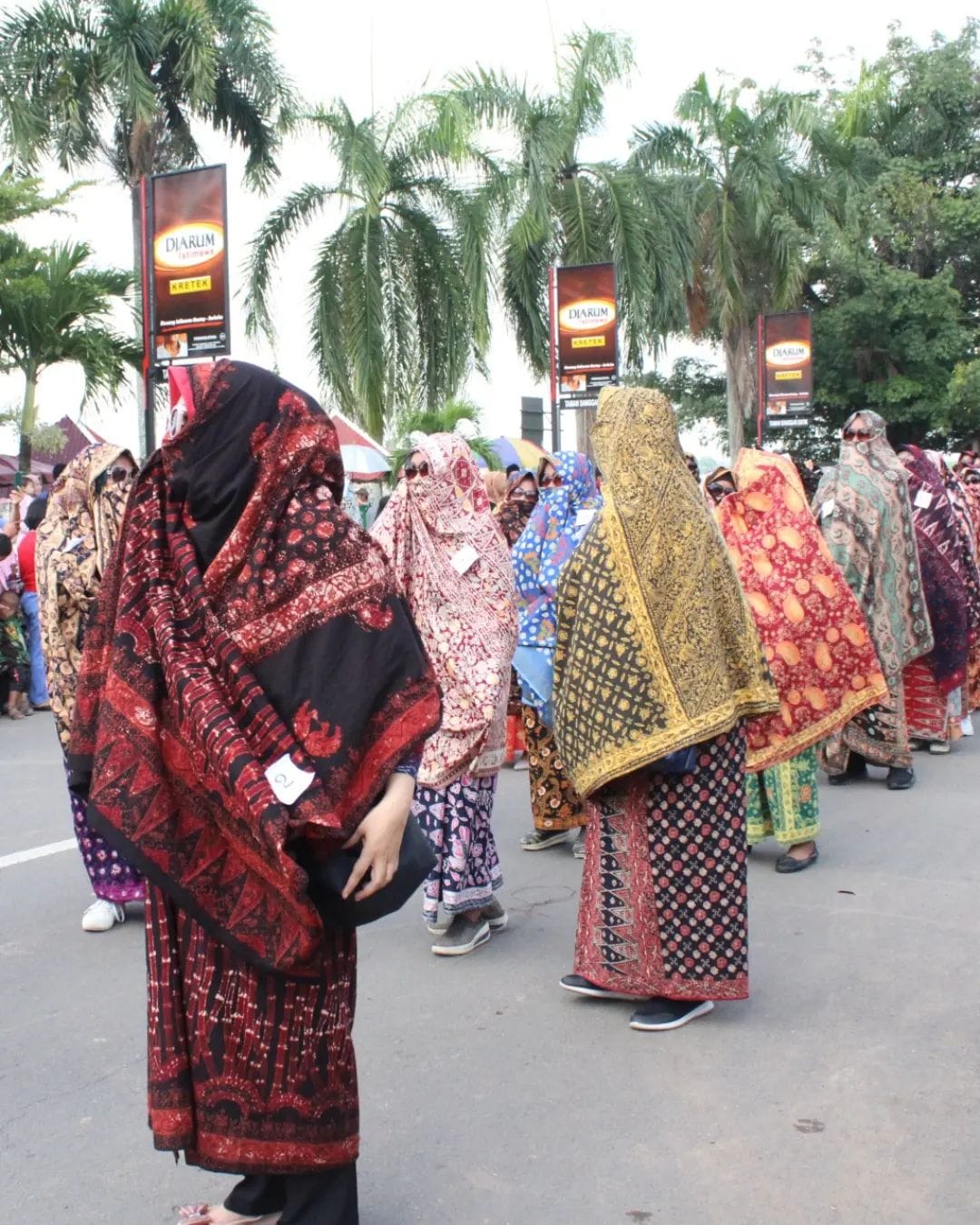 foto festival tudung lingkup kota jambi
