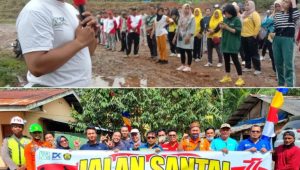 foto jalan santai pt kim