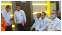 Asisten I dan Kadis Kominfo Bungo Hadiri Pelantikan PWI Provinsi Jambi