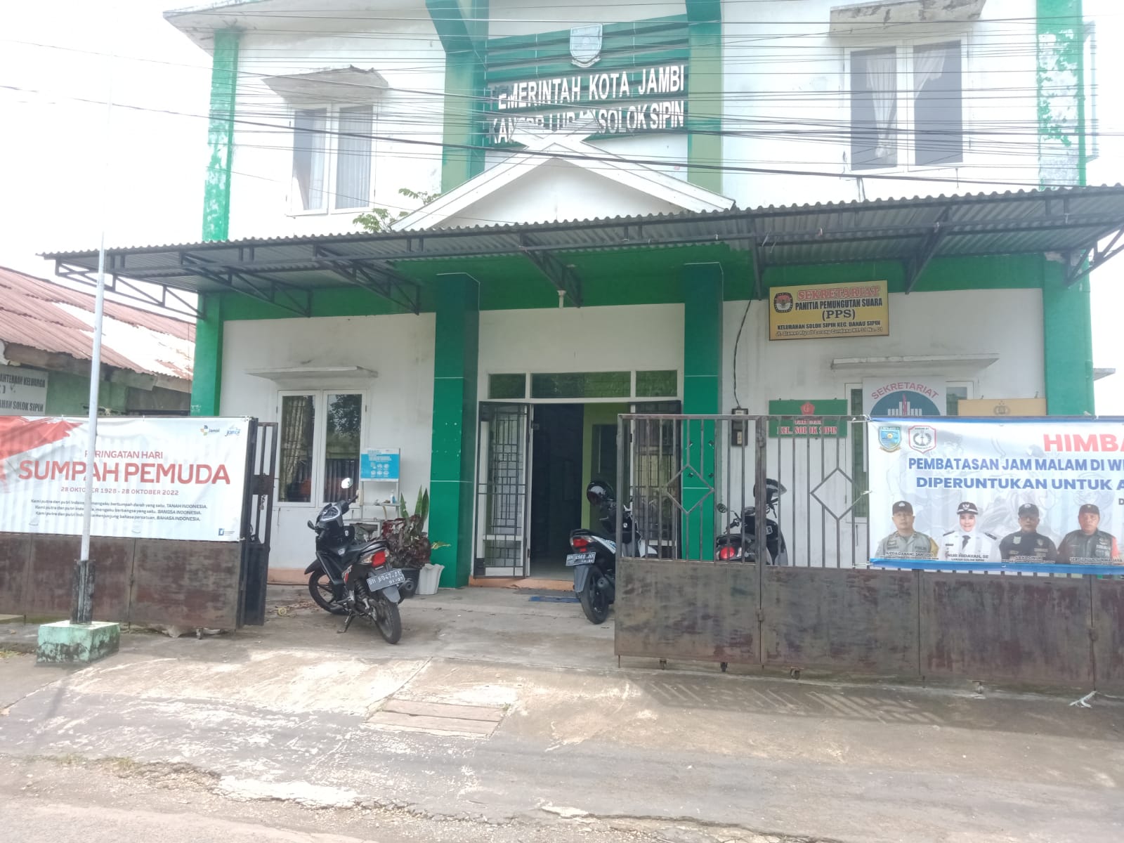 Kantor Lurah Solok Sipin Dibobol Pencuri