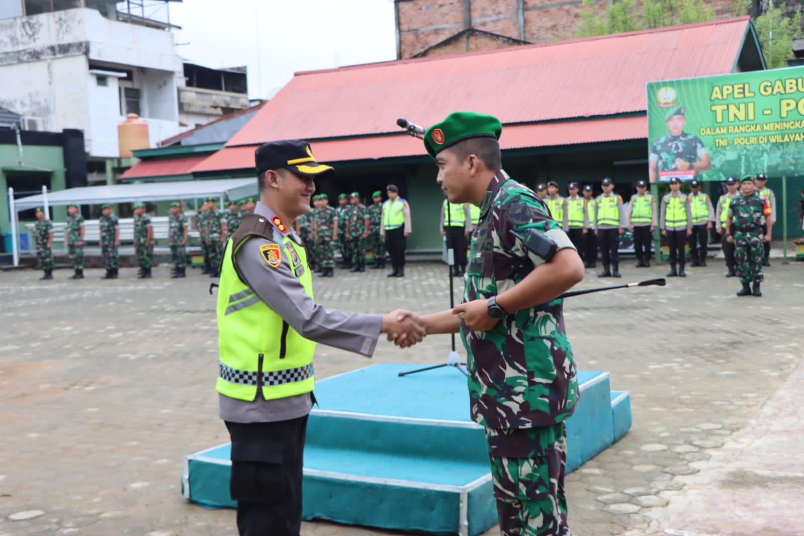 foto kapolres bungo dan dandim 0416 bute