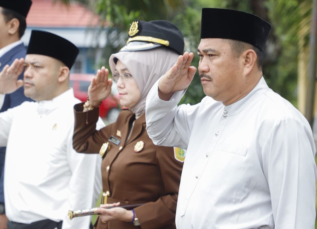 Pemkab Bungo Gelar Upacara Harla Pancasila Tahun 2023