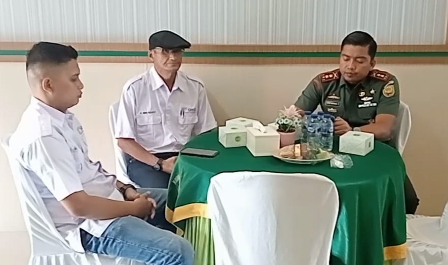 SMSI Kabupaten Bungo Menghadiri Coffe Morning Bersama Dandim 0416/BUTE Letkol Inf Evid Nirwan E,