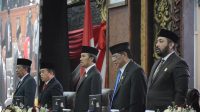 Ketua DPRD Jambi, Edi Purwanto Pimpin Rapat Paripurna Dengar Pidato Presiden.