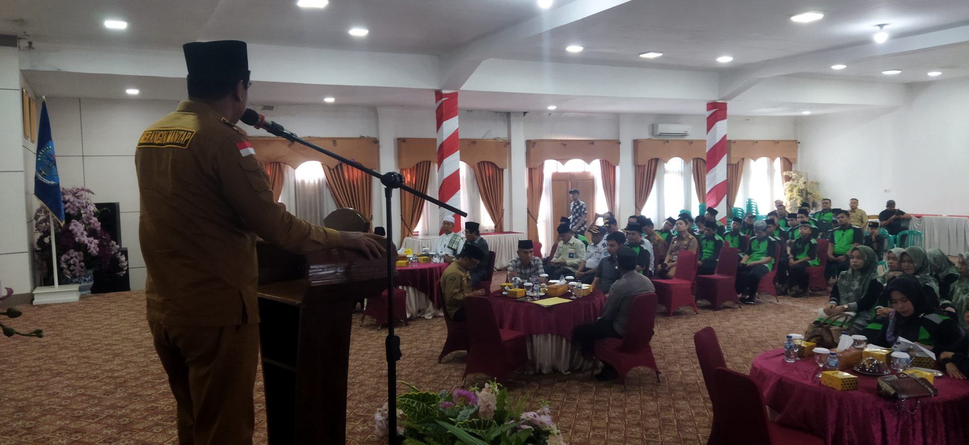 Wabub Nilwan Yahya Lepas 35 Kafilah Merangin Mengikuti MTQ Ke- 52 Tingkat Provinsi Jambi 