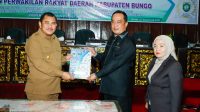 foto bupati bungo mashuri rapat paripurna