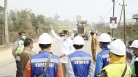 Edi Purwanto Tinjau Pembangunan Jalan Bantuan Inpres di Talang Duku dan Sungai Gelam