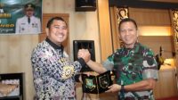 foto bupati bungo sambut pangdam ii sriwijaya