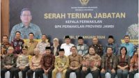 Bupati Tanjab Barat Hadiri Sertijab Kepala Perwakilan BPK Ri Perwakilan Wilayah Jambi