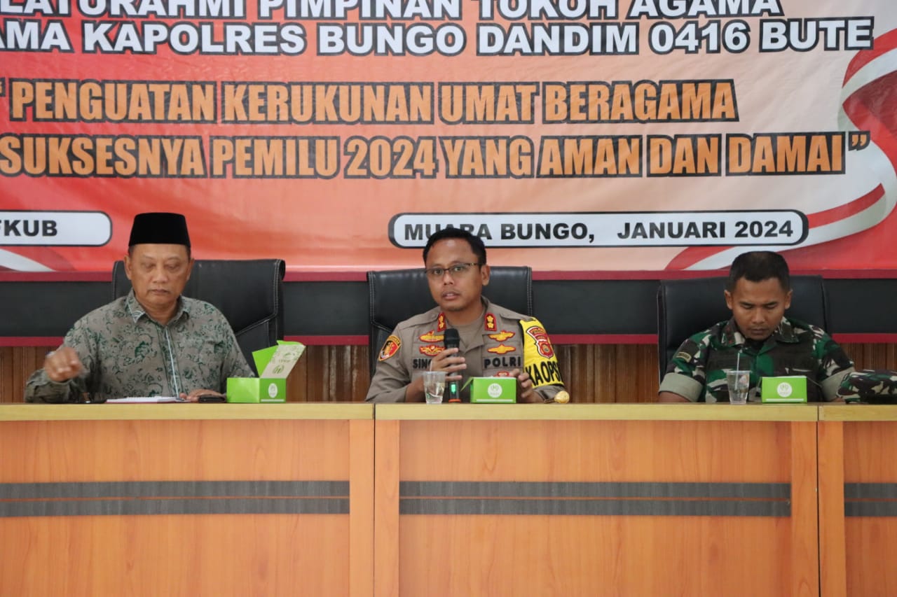foto kapolres bungo kunjungi fkub 1