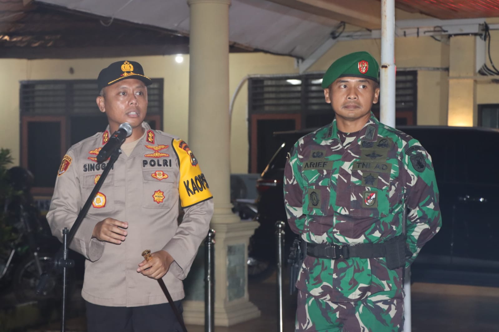 foto kapolres bungo patroli skala besar