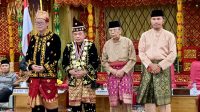 Edi Purwanto Hadir di Penganugerahan Adat Melayu Jambi Kepada Ahmadi Noor Supit.
