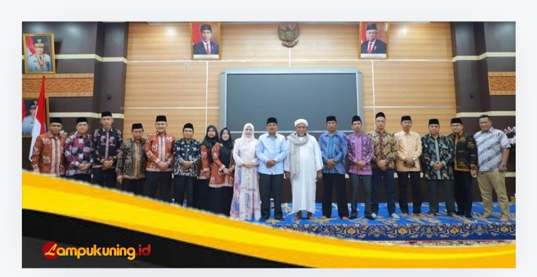 Ketua DPRD Tanjab Barat Sementara Tanjabbar Hadiri Pelepasan Kafilah MTQ Ke-57 Tingkat Provinsi Jambi