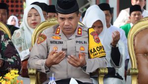 gambar kapolres bungo hari santri nasional 2024