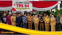 Sekda Provinsi Jambi Tinjau Persiapan Pemungutan Suara Kota Jambi.