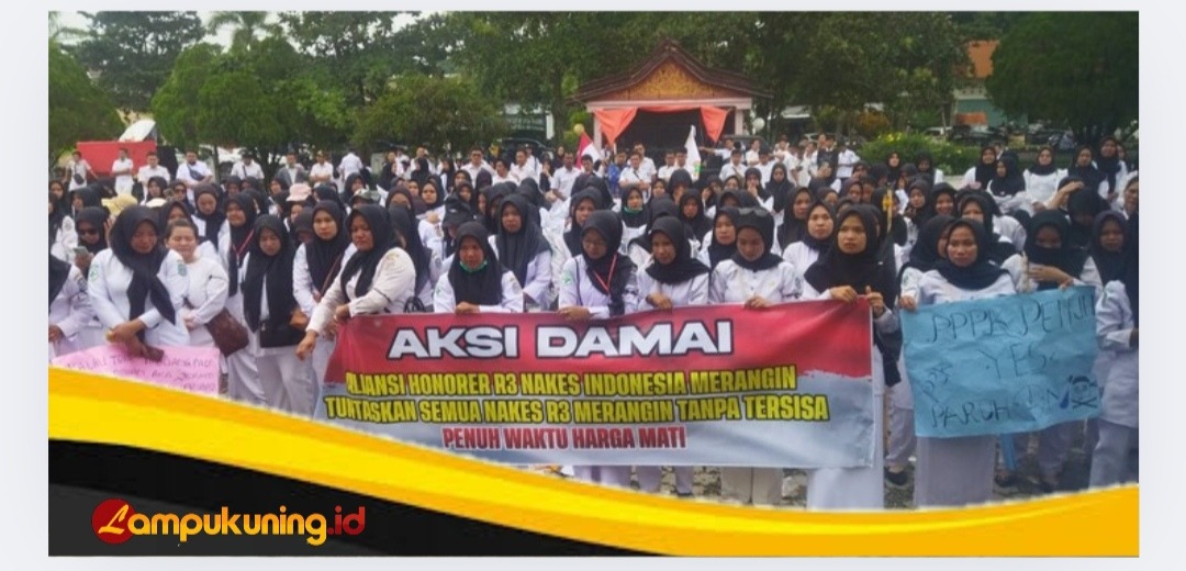 Honorer Nakes Merangin: Dulu Kami Hampir Mati Kerno Covid Sekarang Kami Hampir Mati Karena Dipersulit