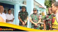 IMG_20250406_130135 Kasdim 0416/Bute Dampingi Danrem 042/Gapu Tinjau Rekapitulasi Penghitungan Suara di Dua Kecamatan