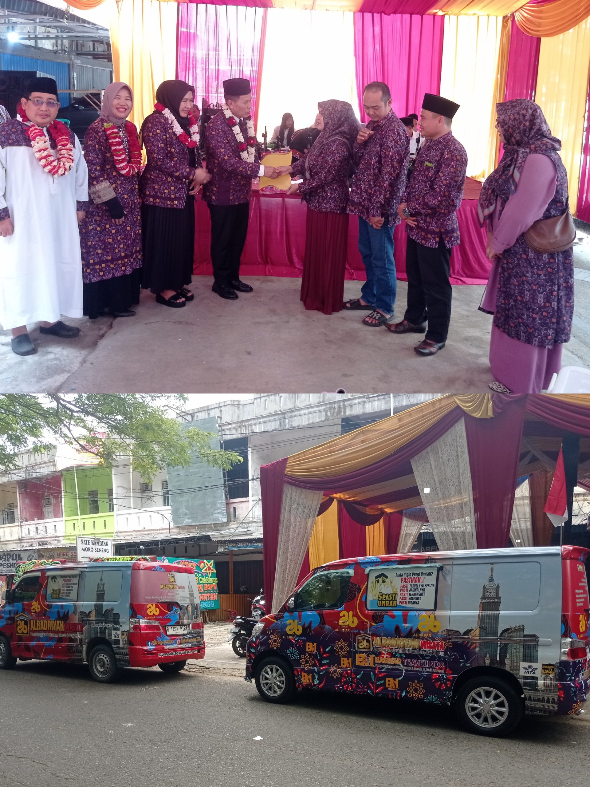 Al Badriyah Wisata Travel Umroh dan Haji Muara Bungo,Resmikan Kantor Baru