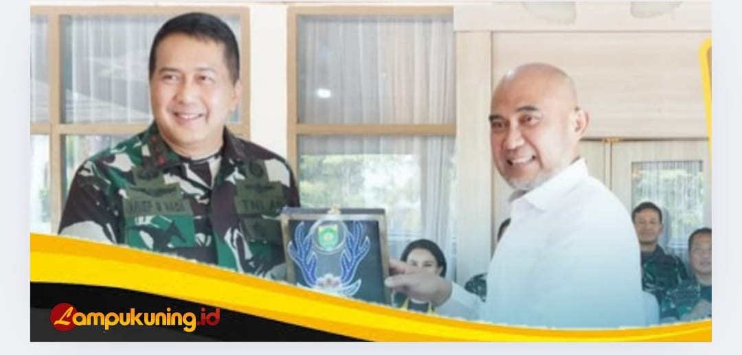 Bupati Bungo H.Dedy Putra Sambut Kunjungan Pangdam XX/Tuanku Imam Bonjol