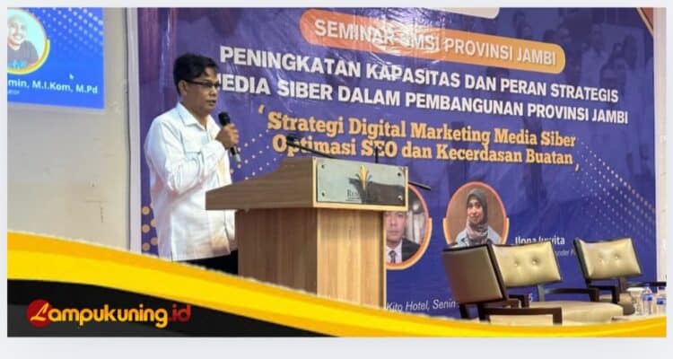 Website Keanggotaan Dilaunching : Wujud Komitmen SMSI Jambi Bangun Ekosistem Media yang Lebih Tertata