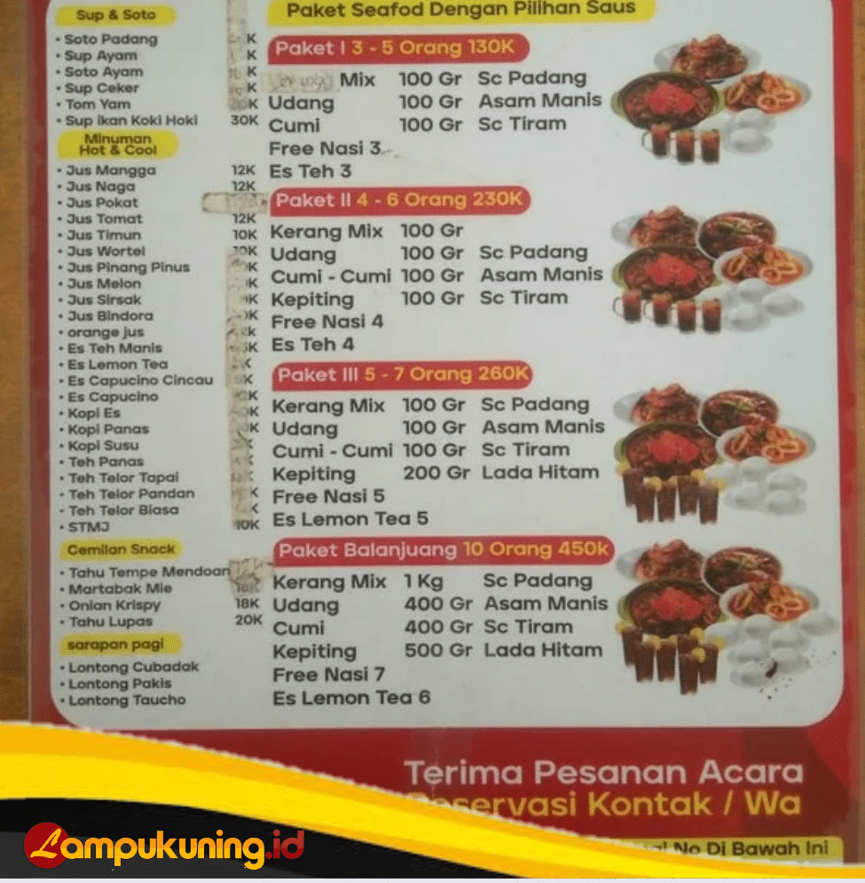 Bagi Kulinermania, Disarankan ke Waroeng Koki Hoki Seafood di Pasar Bawah Muara Bungo 1 Screenshot 2025 10 25 11 36 44 337 com.canva .editor