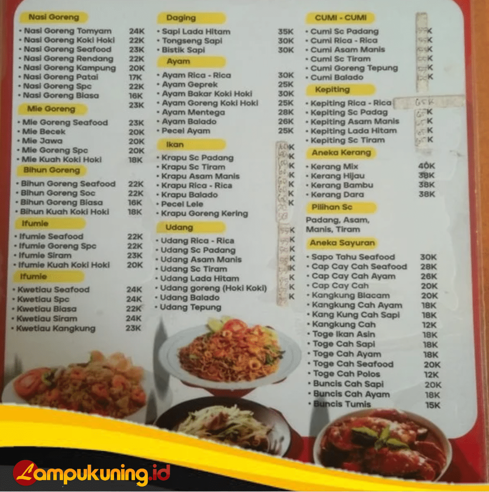 Bagi Kulinermania, Disarankan ke Waroeng Koki Hoki Seafood di Pasar Bawah Muara Bungo 3 Screenshot 2025 10 25 11 37 28 381 com.canva .editor