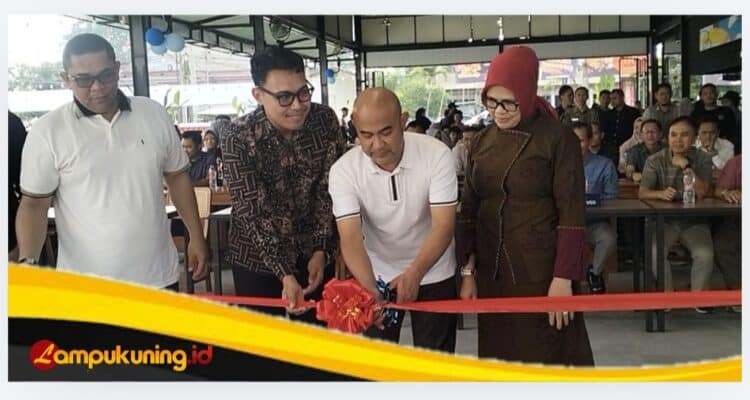 Bupati Bungo H.Dedy Putra Resmikan Mie Gacoan