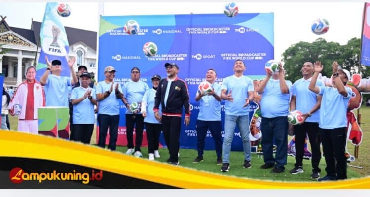 Irwasda Polda Jambi Hadiri Kegiatan Kick Off World Cup 2026, Wujudkan Sinergitas lewat Olahraga