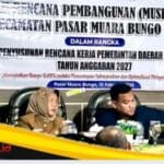 Ketua dan Waka I serta Anggota DPRD Kabupaten Bungo Hadiri Penutupan Musrenbang Kecamatan Pasar Bungo