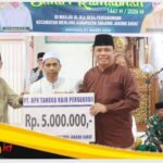 Pemkab Tanjab Barat Gelar Safari Ramadan di Masjid Al-Ula Desa Penyabungan, Pererat Silaturahmi dengan Masyarakat
