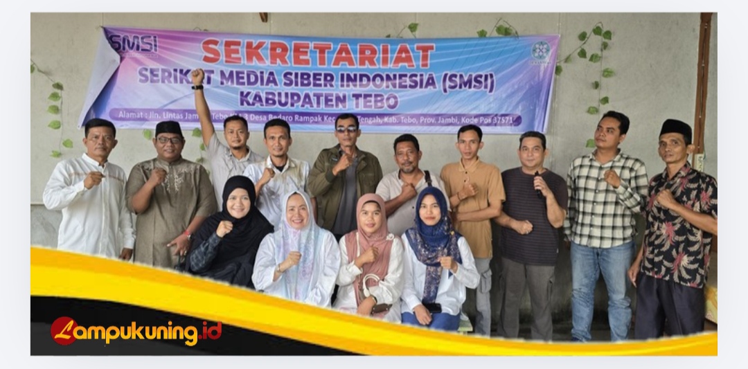 Kesbangpol Tebo Verifikasi Sekretariat SMSI, STL Segera Diterbitkan