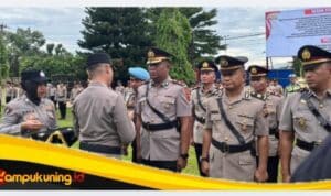 Kapolres Bungo, Zamri Elfino Pimpin Sertijab Sejumlah Penjabat di Lingkup Polres Bungo