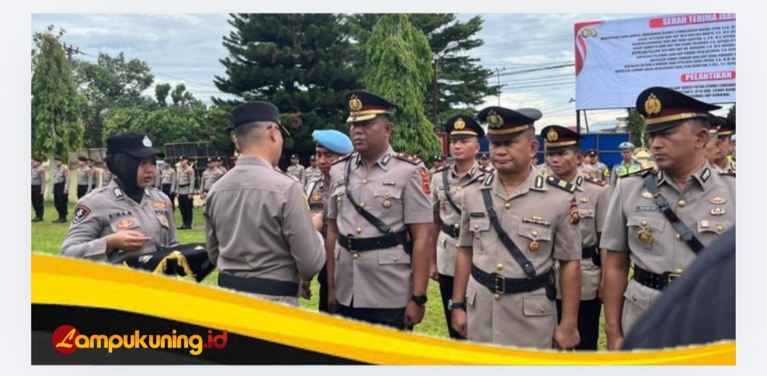 Kapolres Bungo, Zamri Elfino Pimpin Sertijab Sejumlah Penjabat di Lingkup Polres Bungo