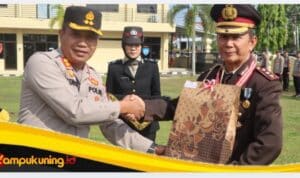 Upacara Wisuda Purnabakti Personel Polres Bungo Berlangsung Khidmat