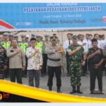 Pastikan Mudik Aman dan Nyaman, Polres Tanjab Barat Gelar Apel Pasukan Operasi Ketupat 2026