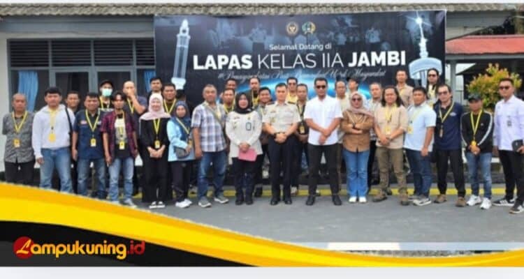 Kepala Lapas Kelas II A Jambi Coffe Morning Bersama Insan Pers