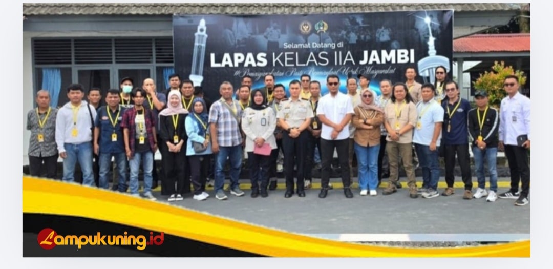 Kepala Lapas Kelas II A Jambi Coffe Morning Bersama Insan Pers